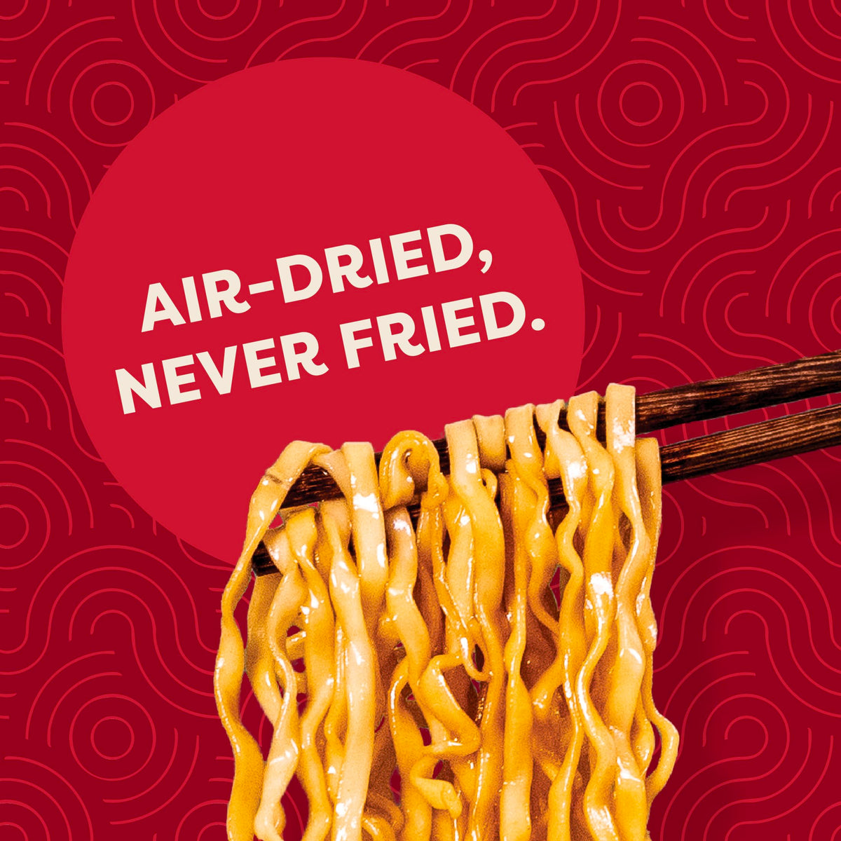 A-SHA Noodles and sauce pack highlights convenient sauce for speedy meals.