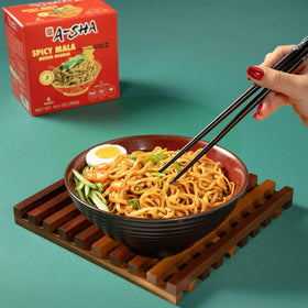 A-Sha Garlic Soy flavor packet for quick, delicious meals.