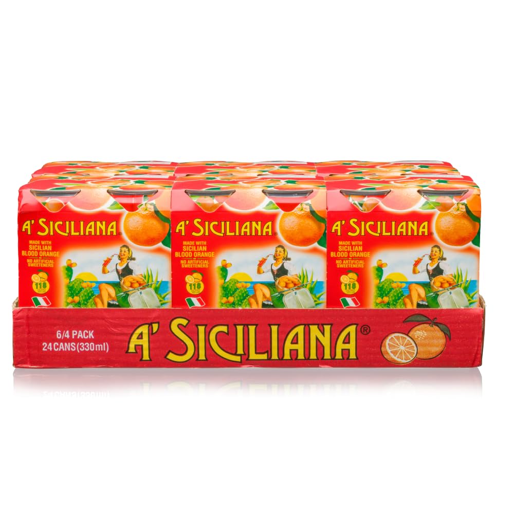 A' SICILIANA la dolce vita packaging on can adds visual appeal