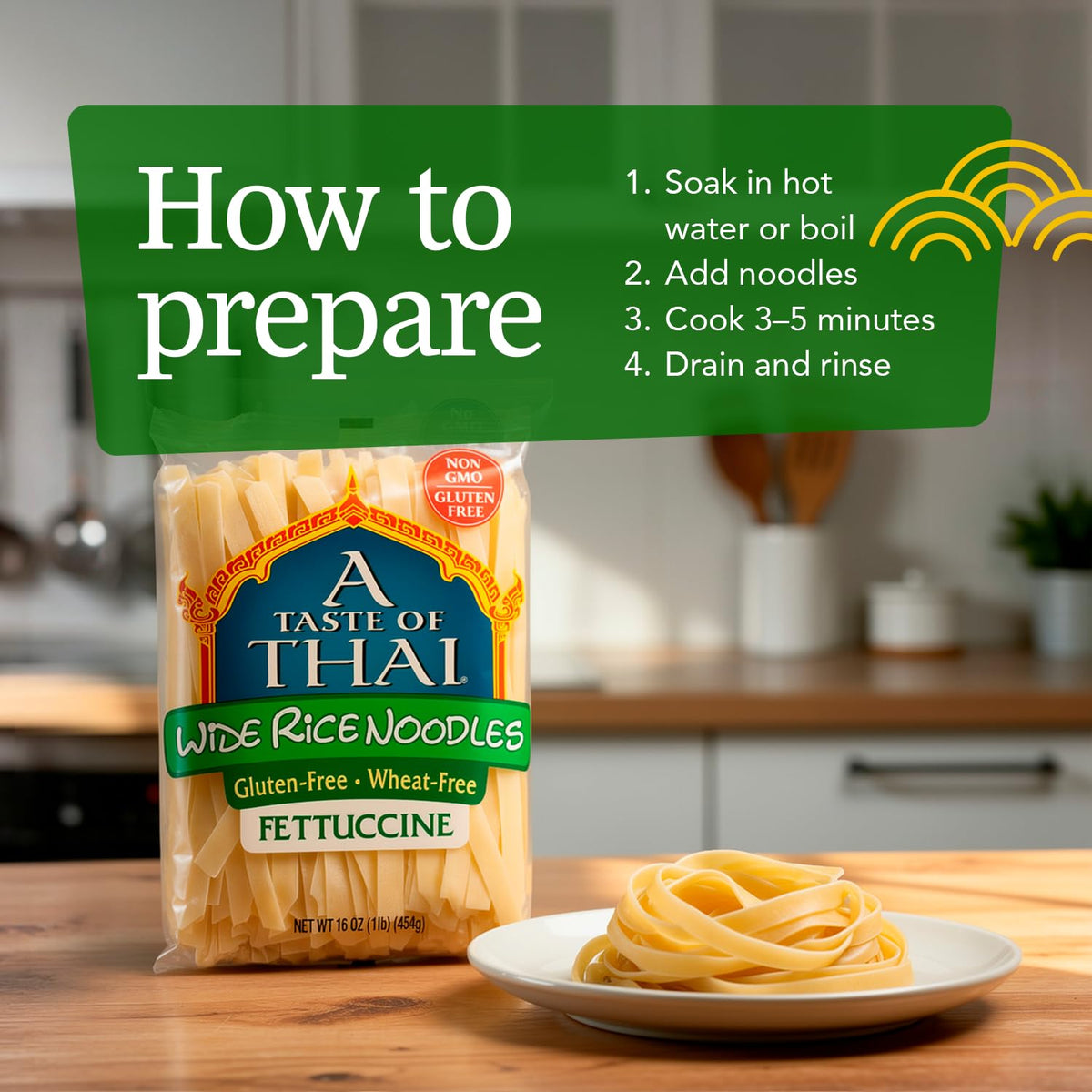 A Taste of Thai 16 oz pack of six for quick meals
