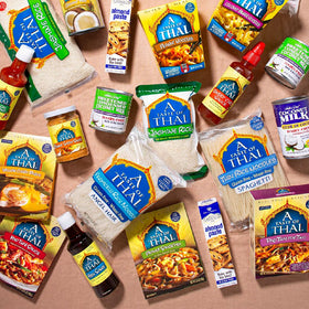A Taste of Thai Yellow Curry Paste in a hot pan ready in minutes for creamy curries.