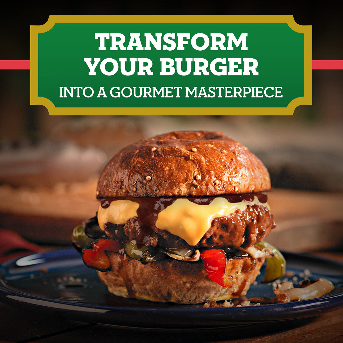 A.1 Bold & Spicy Sauce paired with vegetables for a tangy glaze.