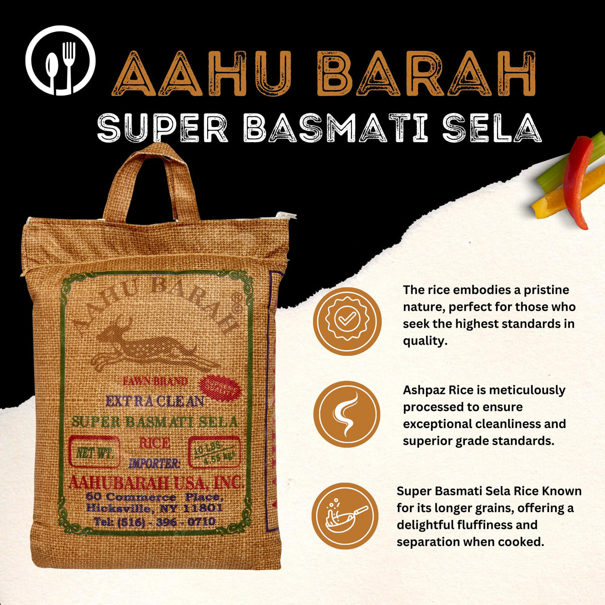 Aahu Barah Basmati Sela rice kitchen setup ready for cooking.