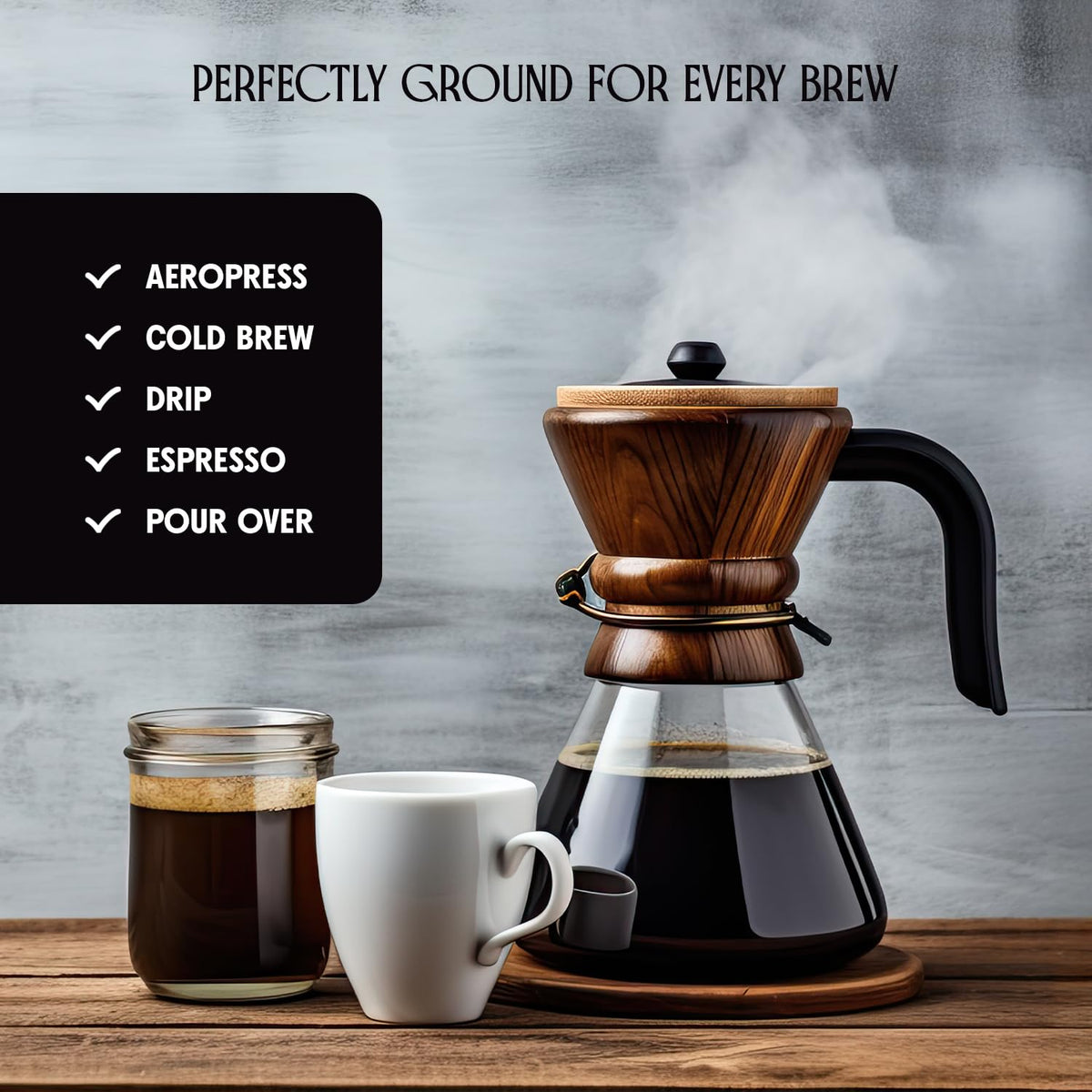 Abbotsford Road Ethiopian coffee for daily brew with inviting aroma.