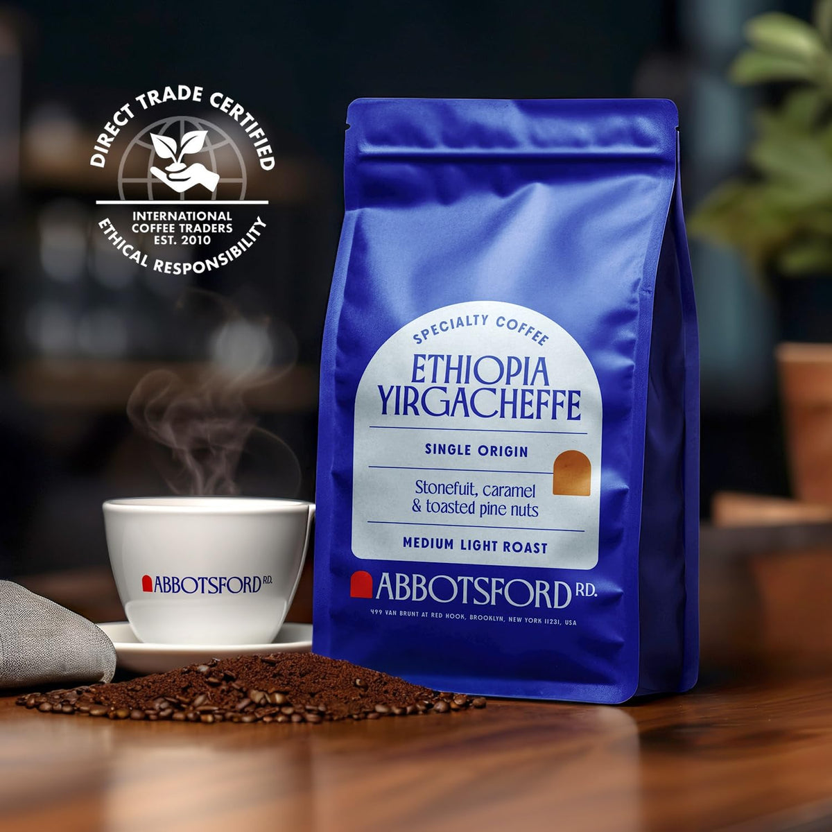 Abbotsford Road Ethiopia gift-ready coffee bag appeals to curious coffee lovers.