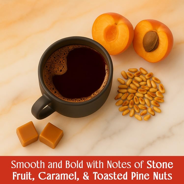 Abbotsford Road toasted-pine-nuts Ethiopian coffee for warm, nutty flavor.
