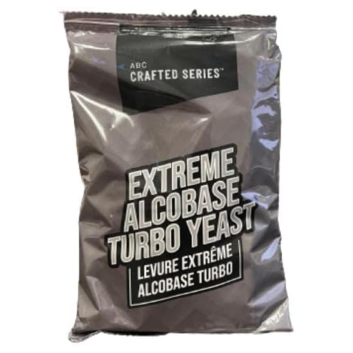 ABC Cork Co. Craft Turbo Yeast packaging label highlighting aseptic freshness for clean fermentation.
