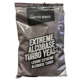 ABC Cork Co. Craft Turbo Yeast packaging label highlighting aseptic freshness for clean fermentation.