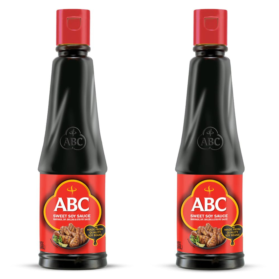 ABC Sweet Soy Kecap Manis bottle releasing rich aroma for marinades