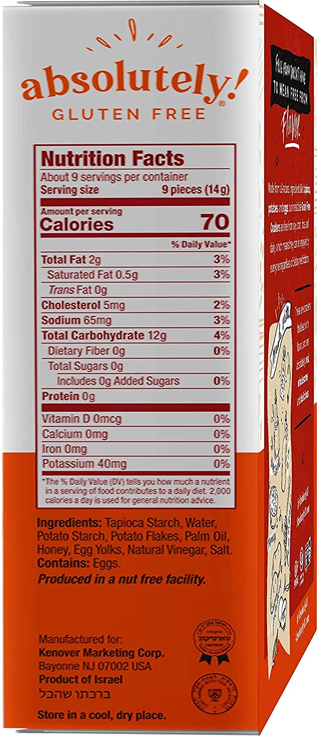 Perfect gluten-free snack, crispy flatbread ready to enjoy.