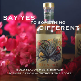 Abstinence Cape Agave Paloma setup illustrating versatile zero-proof mixology.