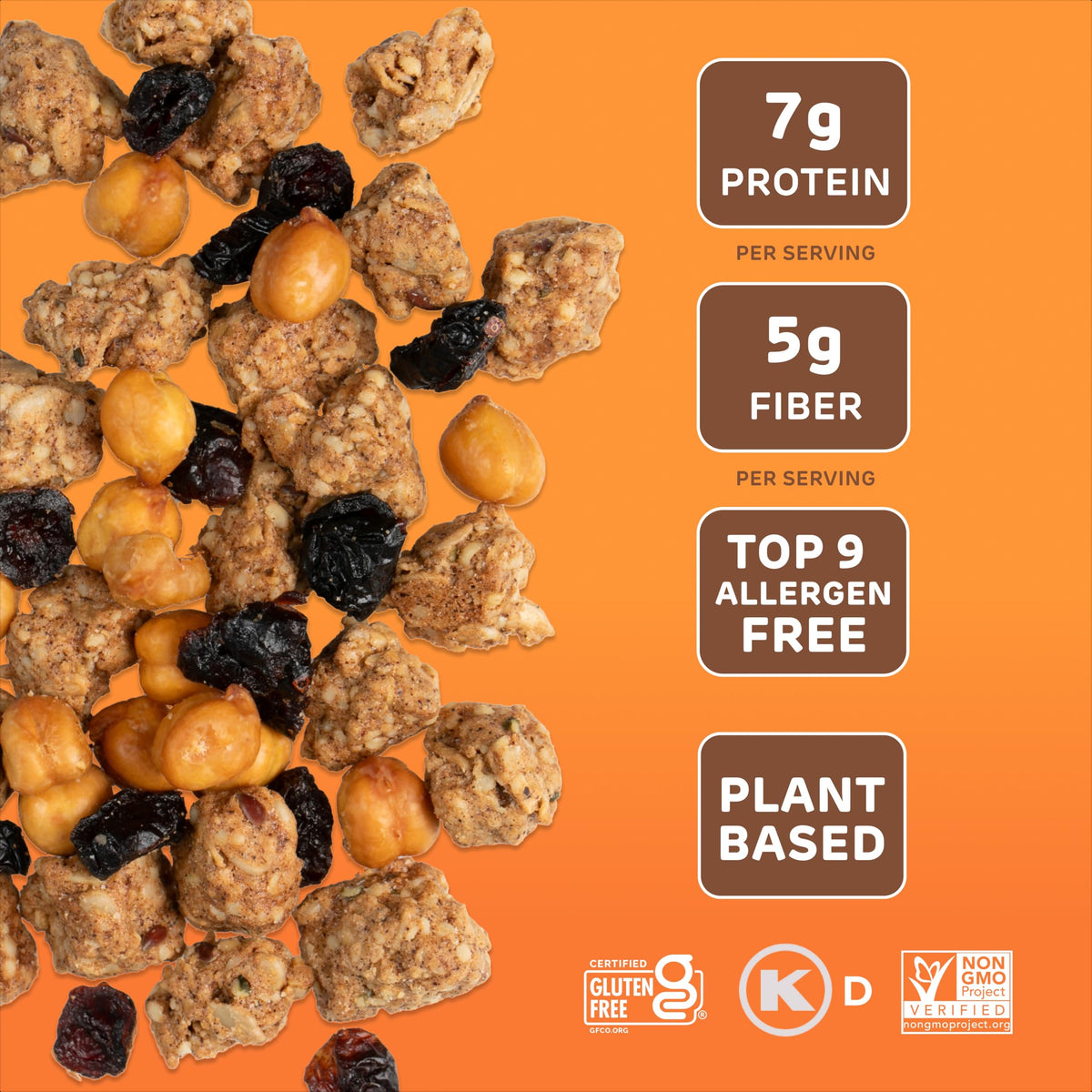 Absurd Snacks maple cinnamon crunch mix bowl, perfect for sharing.