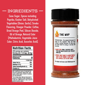 AC BBQ Lemon Stepper rub bottle delivers bright citrus and herb lift.