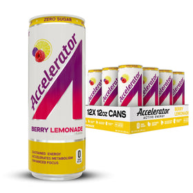 Accelerator Berry Lemonade can offers sustained energy without sugar