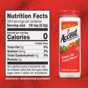 Ac'cent adds savory boost to sauces and gravies without overpowering other flavors