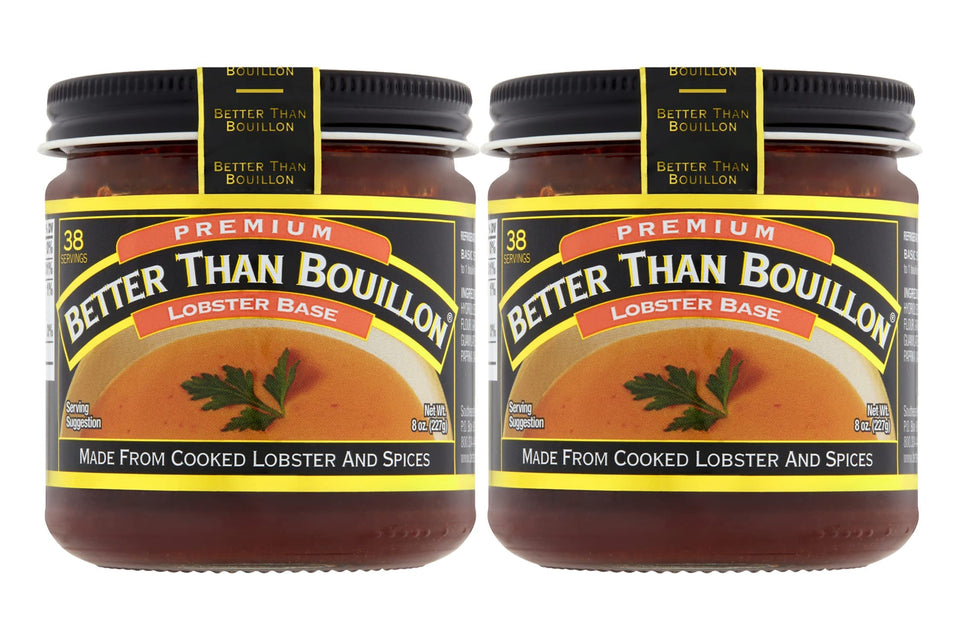 Accpo Better Than Bouillon Lobster Base pack front view enhances seafood flavor