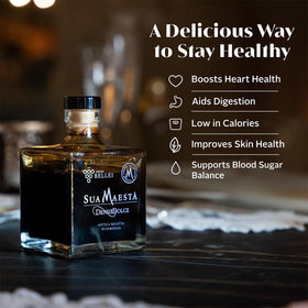 Acetaia Bellei Strawberry dessert pairing adds glossy sweetness