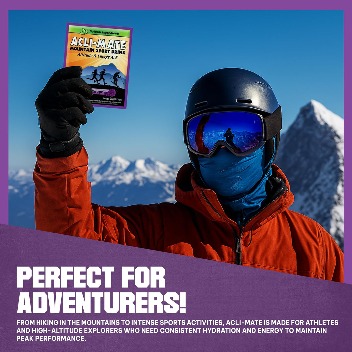 Acli-Mate travel scenario helping maintain hydration and comfort