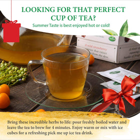 ACORUS natural herbal tea with no artificial additives