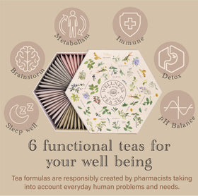 ACORUS dandelion blend tea, earthy flavor for a soothing afternoon break.