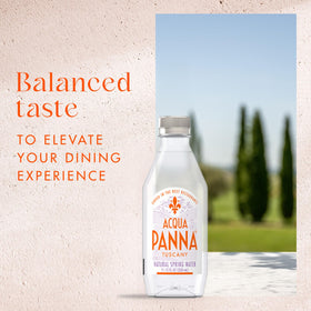 Acqua Panna 24-pack display for home or restaurant use