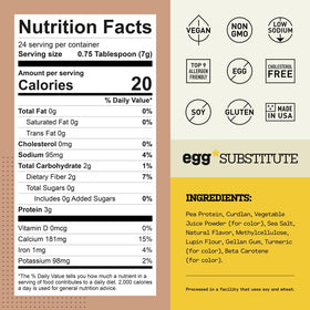 AcreMade Egg Substitute scrambling in a hot skillet for a dish
