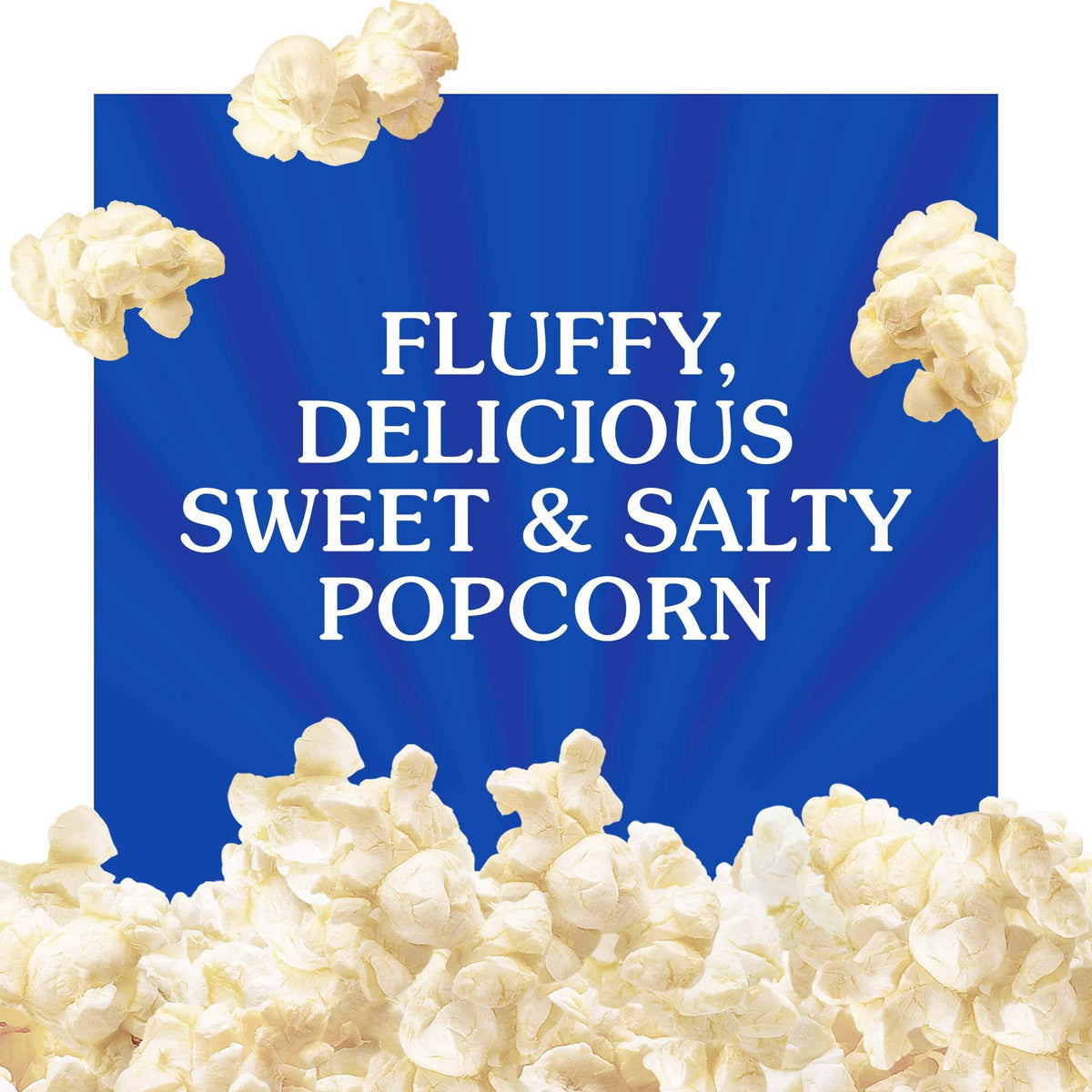 ACT II Kettle Corn microwave bags ready in minutes for easy gatherings.