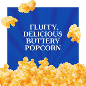ACT II popcorn microwave-ready in two minutes for quick gatherings