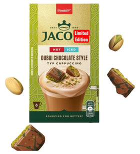 ActiNET Jacob’s Dubai travel-friendly sachets keep you caffeinated on the go.