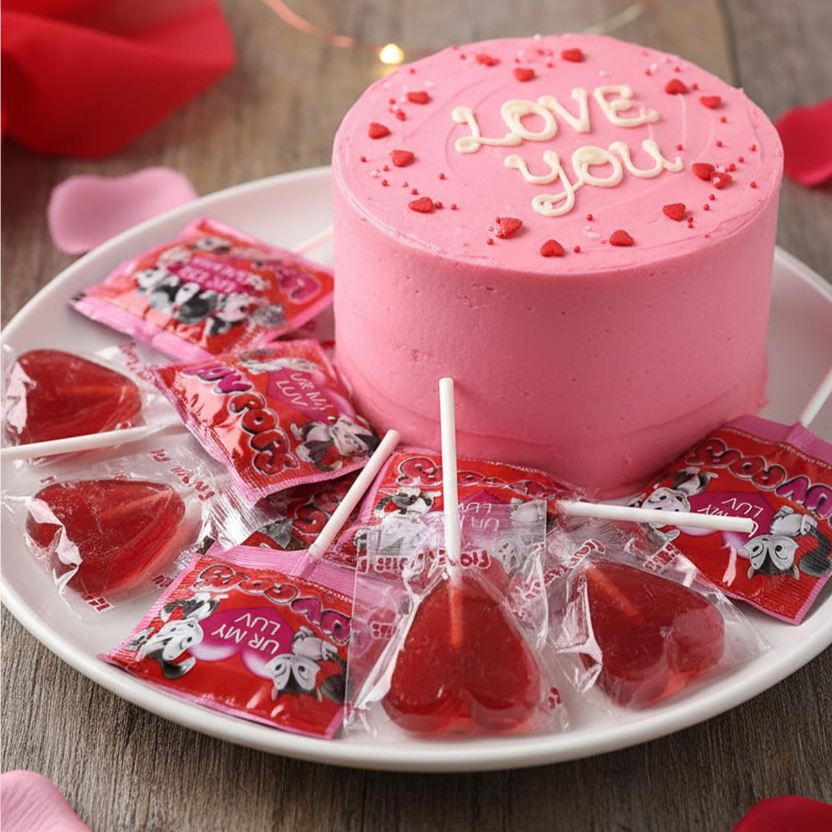 Adams & Brooks Luv Pops party favor pack for events and gatherings.