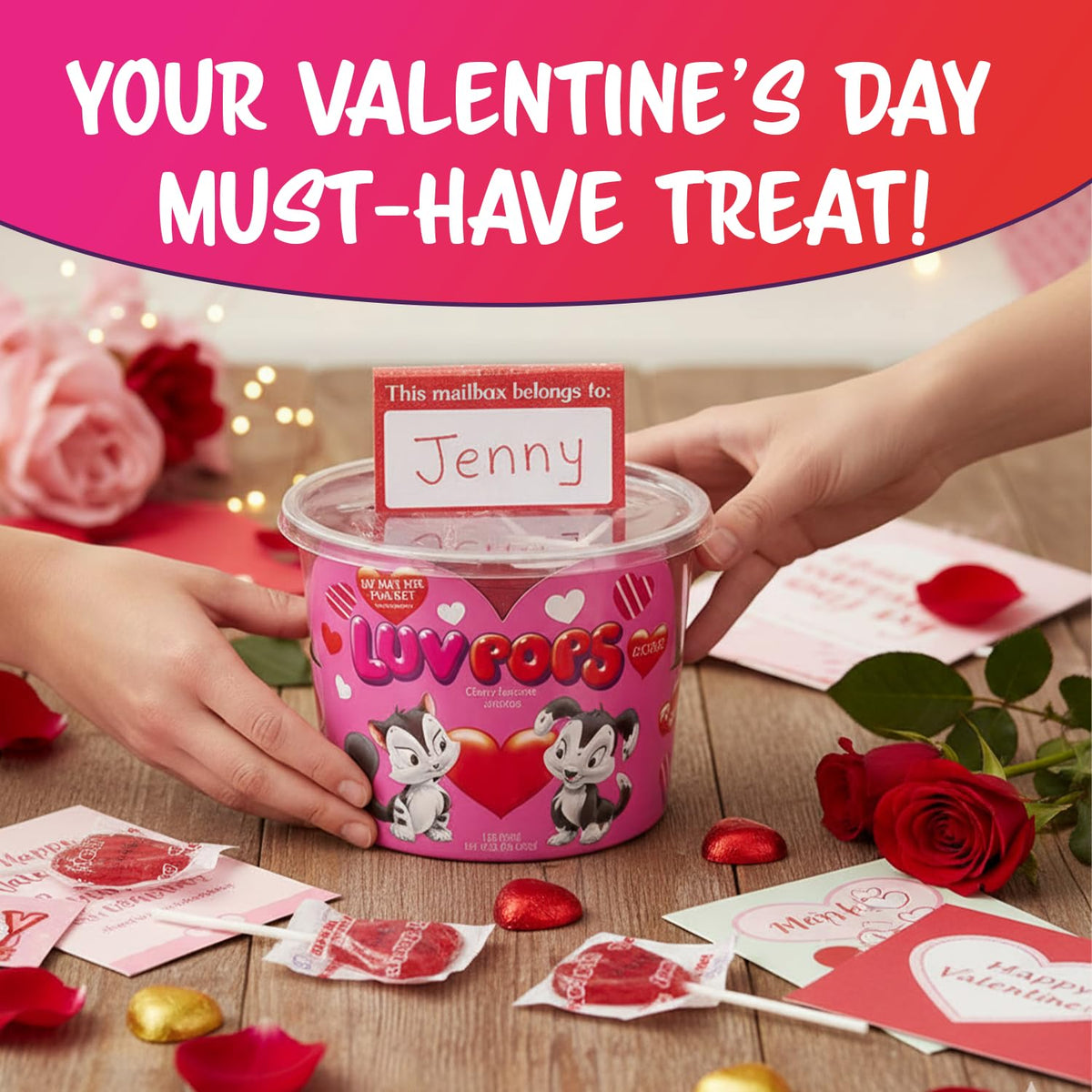 Adams & Brooks Luv Pops Valentine’s Day edition for festive gifting.