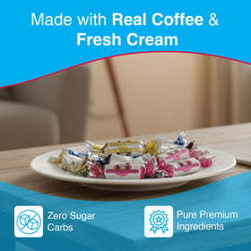 Adams & Brooks Coffee Rio individually wrapped candies, convenient for on-the-go snacking.