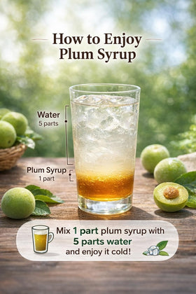 ADDERENITY Maesil syrup used in cooking to enrich a savory dish.
