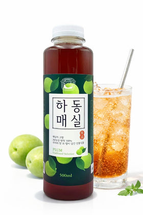 ADDERENITY Maesil syrup bottle showcasing authentic Korean plum flavor for cooking.