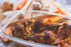 Adkins Chicken and Pork Rub sprinkle-at-table invites quick flavor boost at dinner