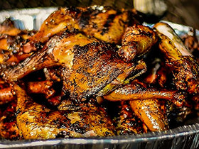 Adkins seasoning on chicken before bake or grill for Texas-style taste.