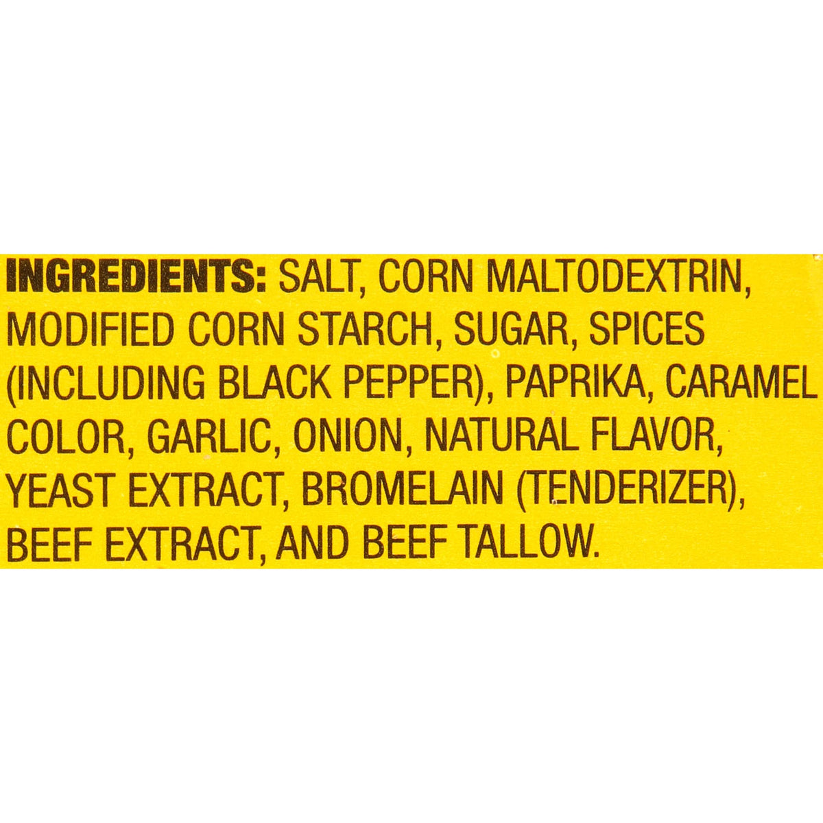 Sizzling meat marinated with Adolph's on grill or skillet