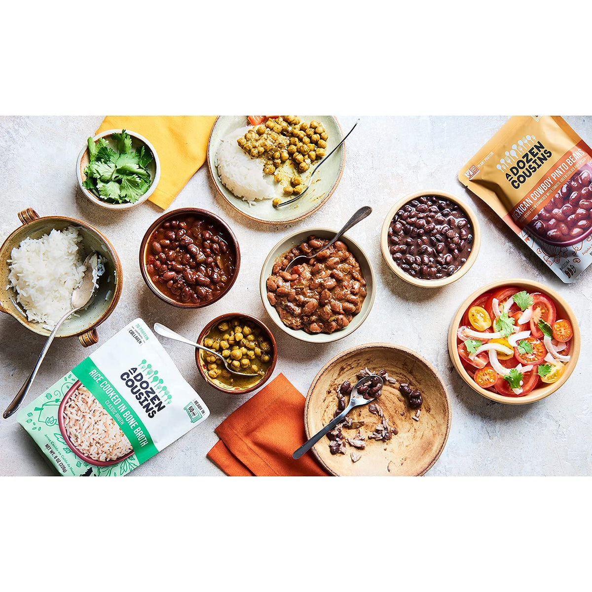 A Dozen Cousins gluten-free vegan beans ready meal