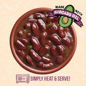 A Dozen Cousins vegan Creole Red Beans served in a bowl
