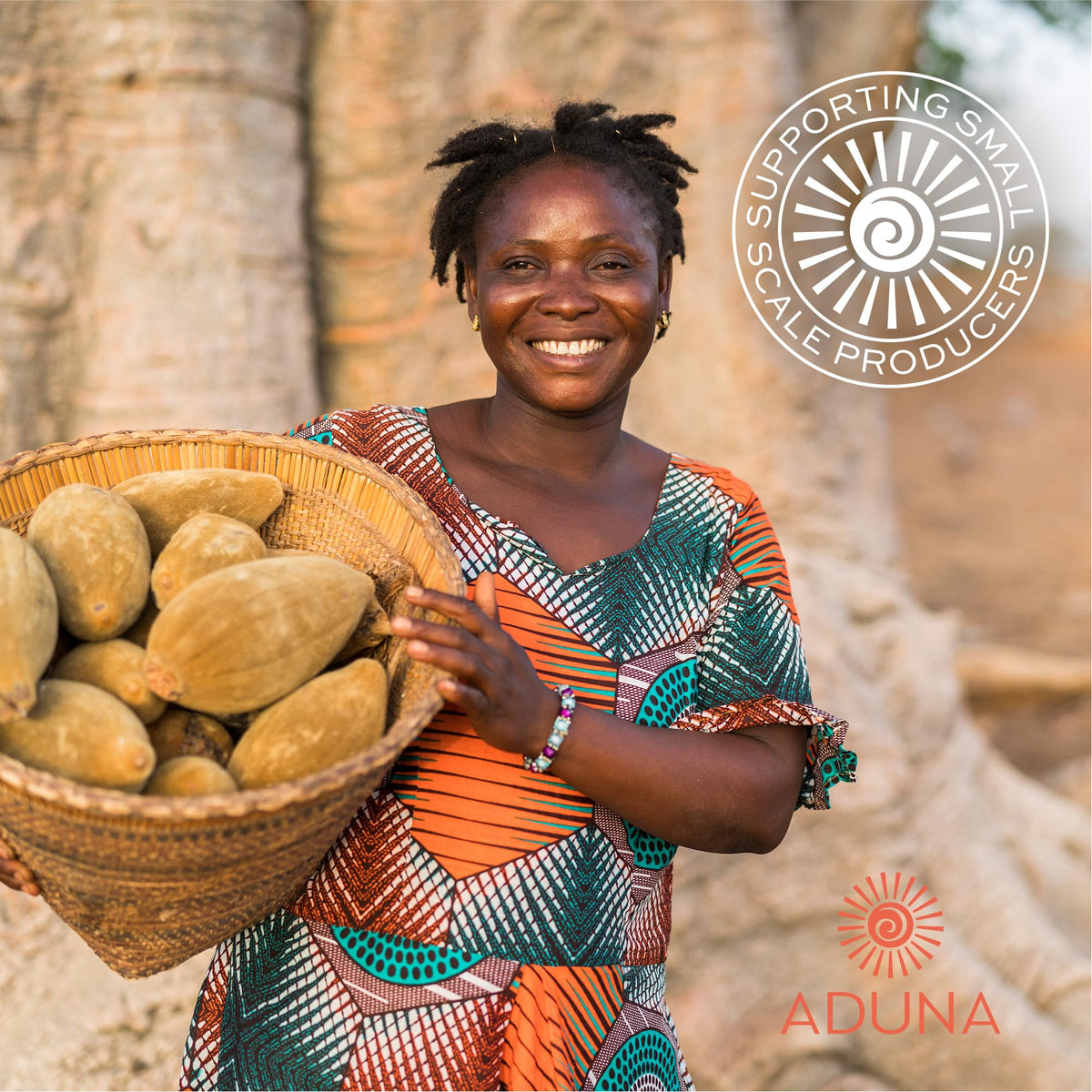Aduna Fonio baked goods such as bread or crackers