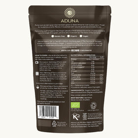 Aduna Fonio steaming, releasing a delicate nutty aroma