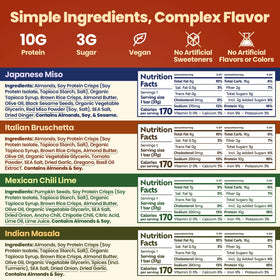 Afar Savory Bars single-wrap pack, convenient grab-and-go nourishment.