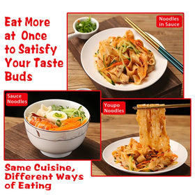 AFCIILAU chewy texture noodles ideal for pan-seared dishes.