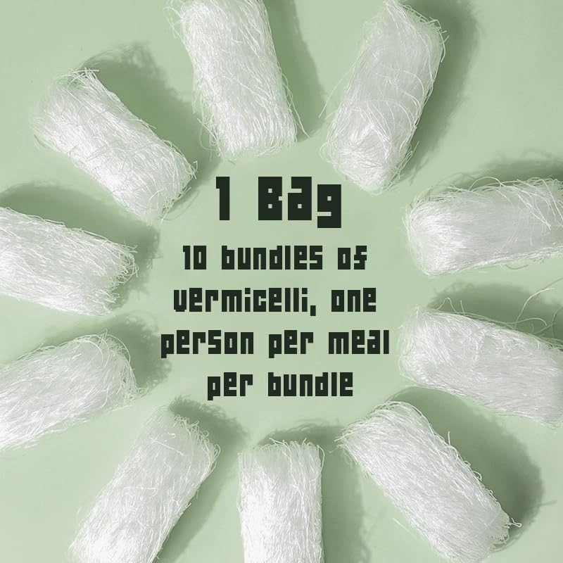 AFCIILAU Glass noodles become thin and translucent for light meals.