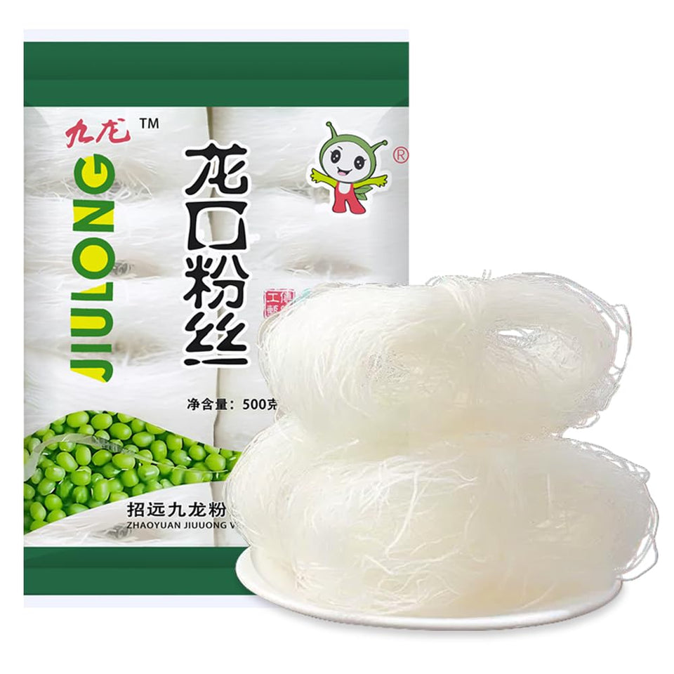 AFCIILAU Longkou Vermicelli packaging shows traditional quality for versatile noodle dishes.