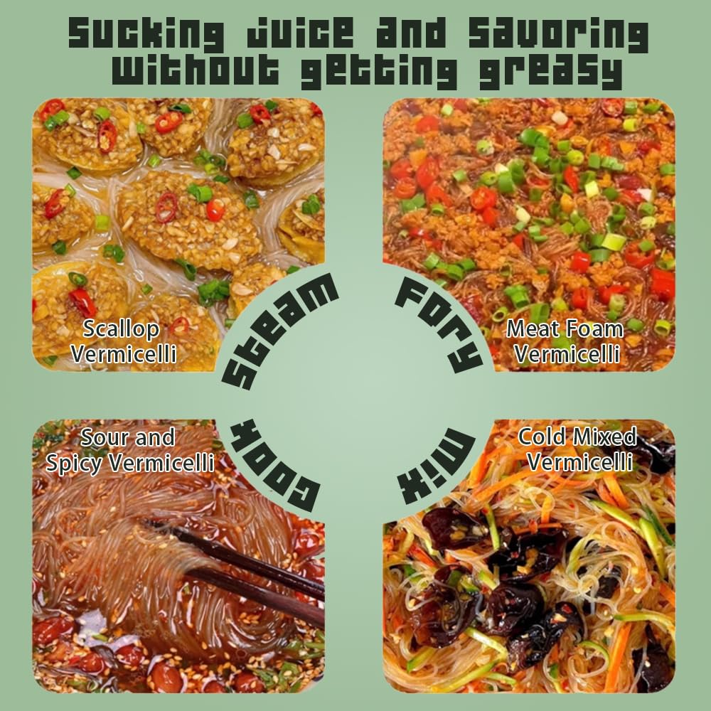 AFCIILAU Vermicelli shines in soups and hotpots without breaking.