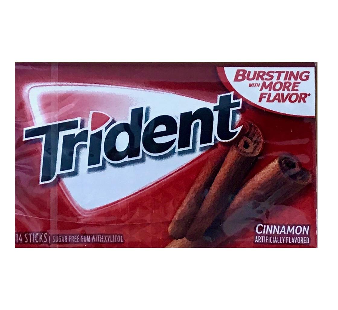 Affectionary Trident Bubblegum gum pack for playful flavor and sugar-free chew