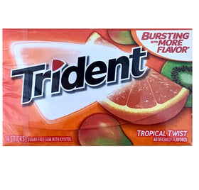 Affectionary Trident Island Berry Lime pack for tangy, refreshing chewing