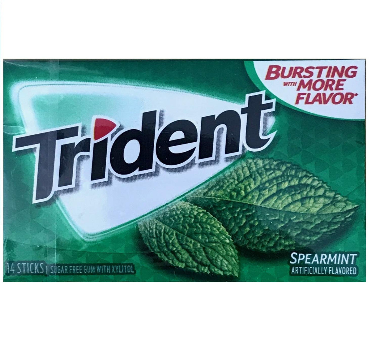Affectionary Trident Mint Bliss gum pack with smooth mint flavor
