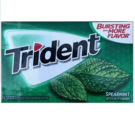Affectionary Trident Mint Bliss gum pack with smooth mint flavor